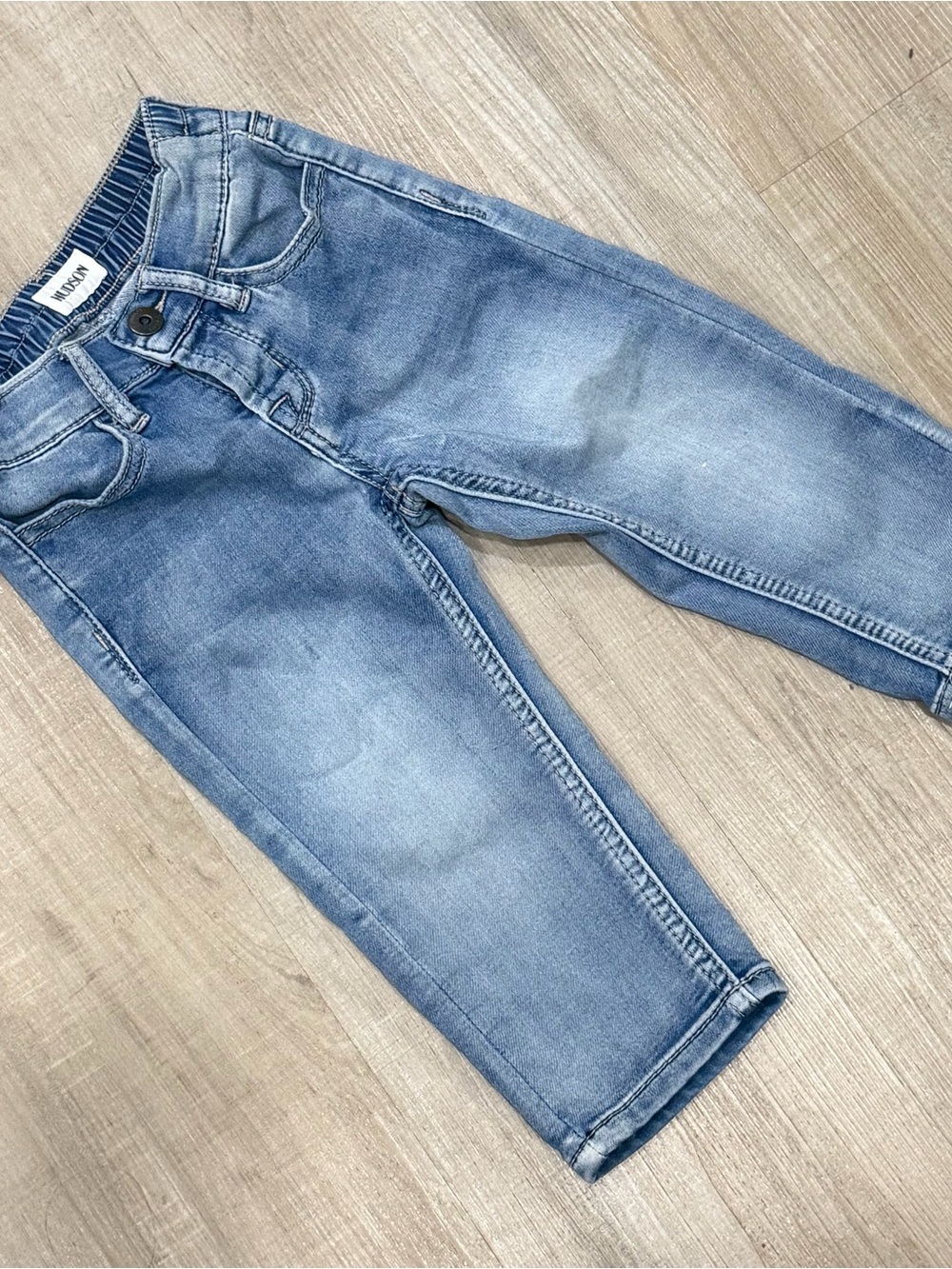 Hudson Baby Jeans in Light Blue Denim Color - Size 18m